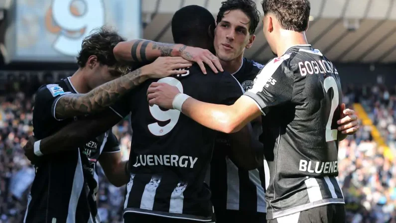 Prima gioia casalinga per l’Udinese, 3-2 al Lecce