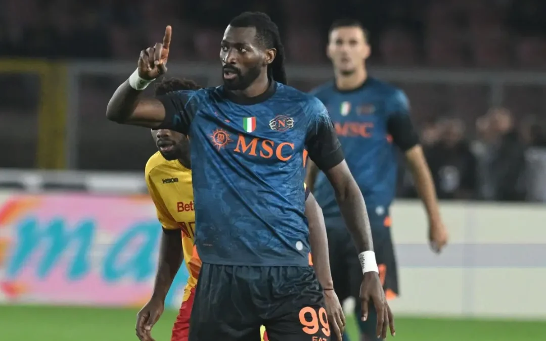 Il Napoli vince a Lecce, Milinkovic-Savic e Anguissa decisivi
