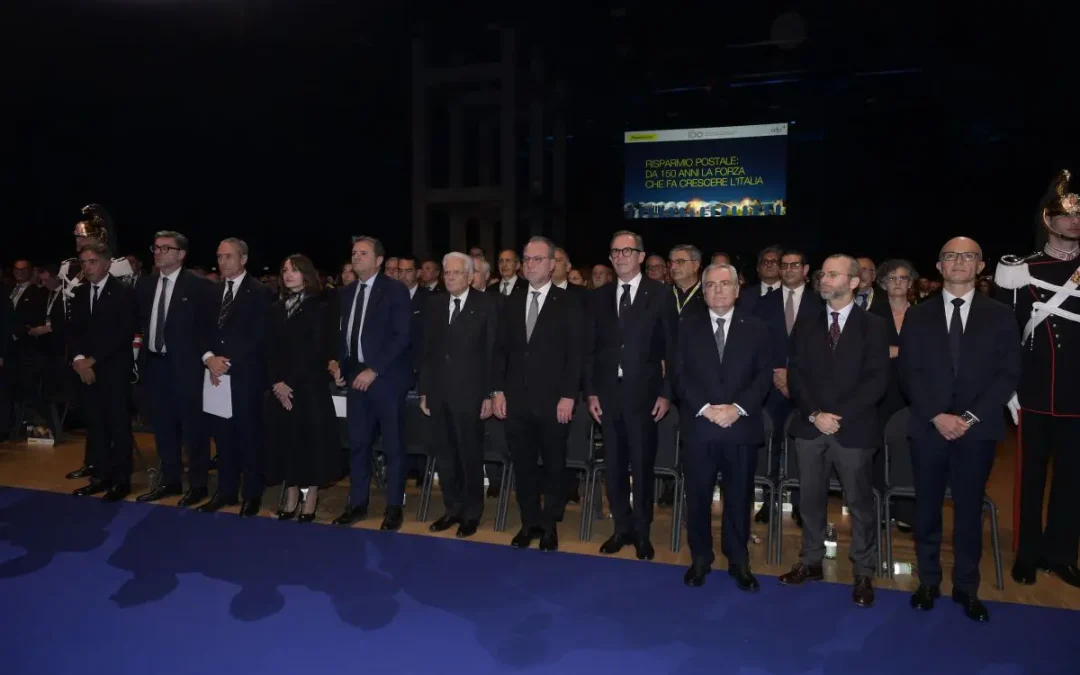 Poste e Cdp celebrano con Mattarella i 150 anni del risparmio postale