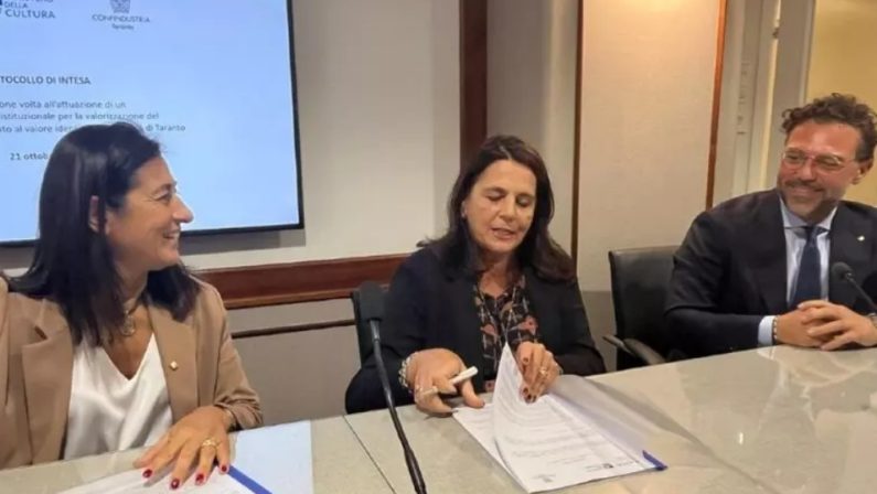 Accordo Museo MArTA-Confindustria Taranto: progetti su formazione, turismo e creatività
