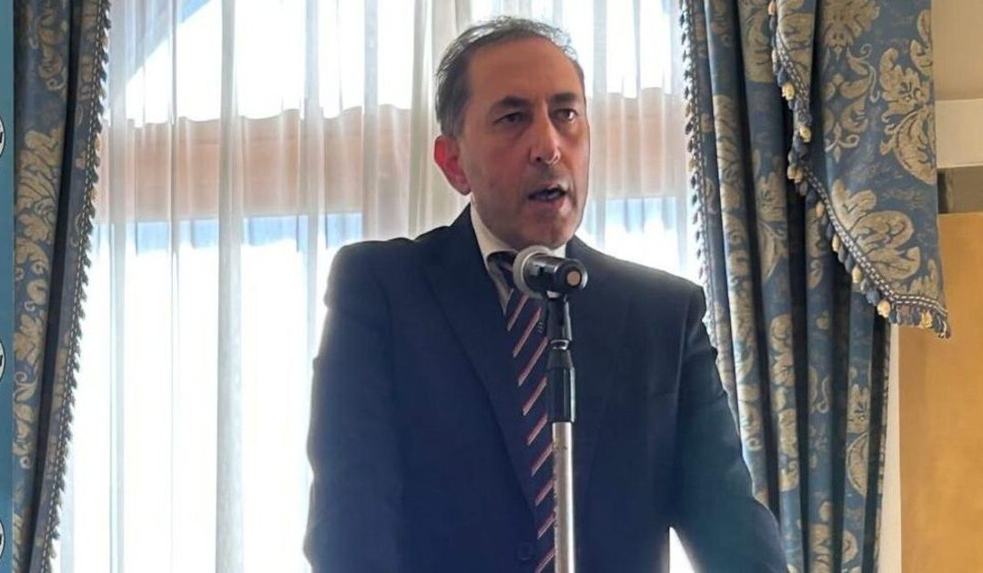 Il candidato a sindaco Nicola Brosio