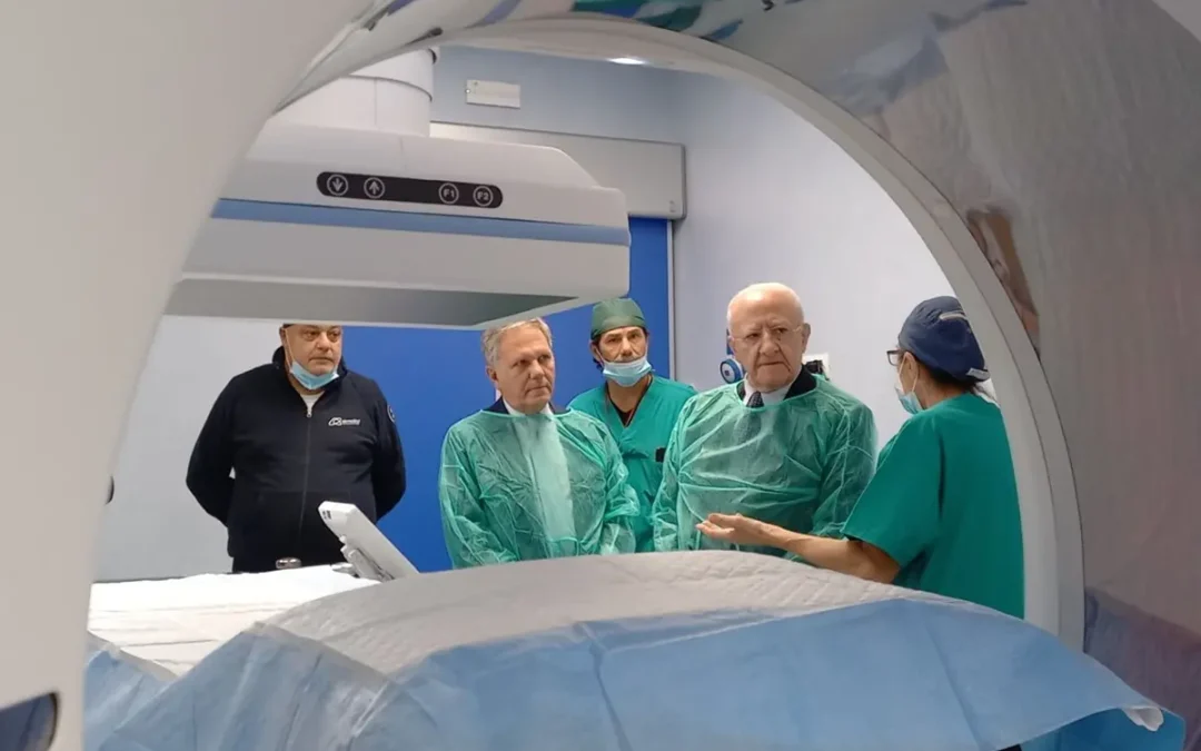 All’Ospedale Cardarelli di Napoli la prima “angiosuite” in Italia