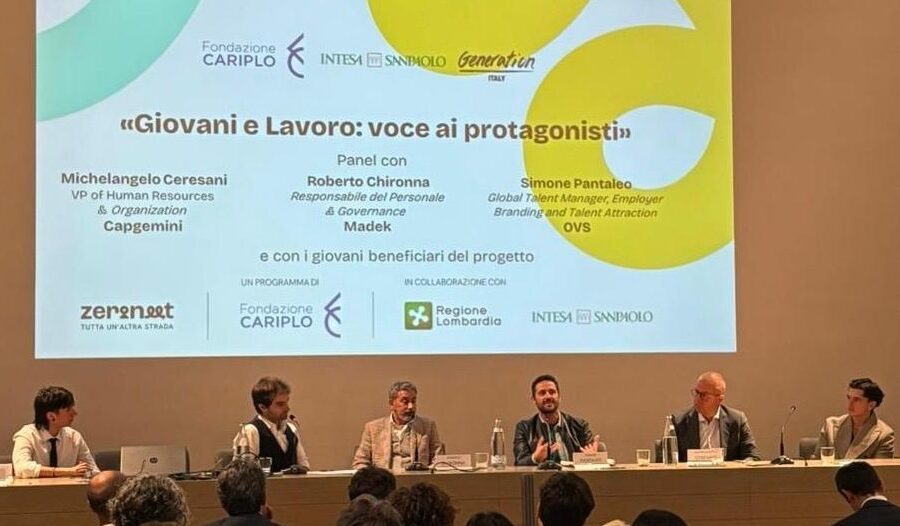 Intesa Sanpaolo e Cariplo: 10 mila giovani in formazione con ZeroNeet