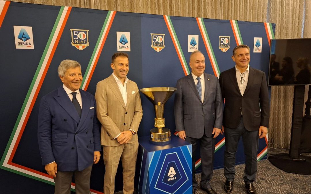 Coffee & Calcio, Serie A e NIAF celebrano i legami tra Italia e Stati Uniti