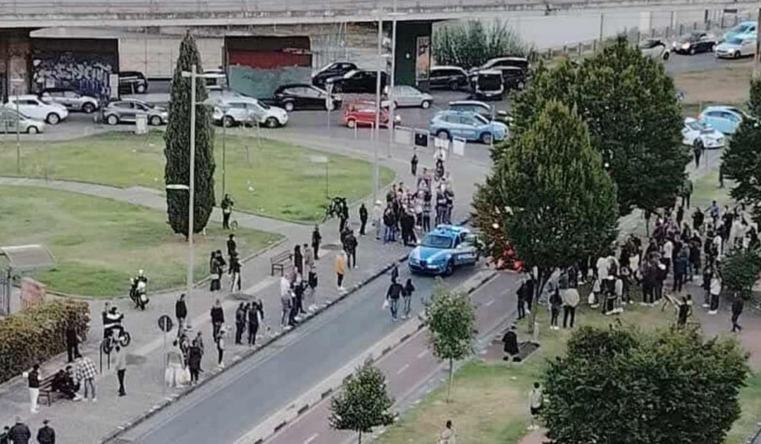 La lite tra fidanzati su Viale Parco a Cosenza