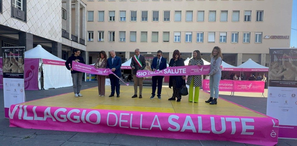 Komen Italia porta il Villaggio della Salute a Cosenza: “La prevenzione è il nostro capolavoro”