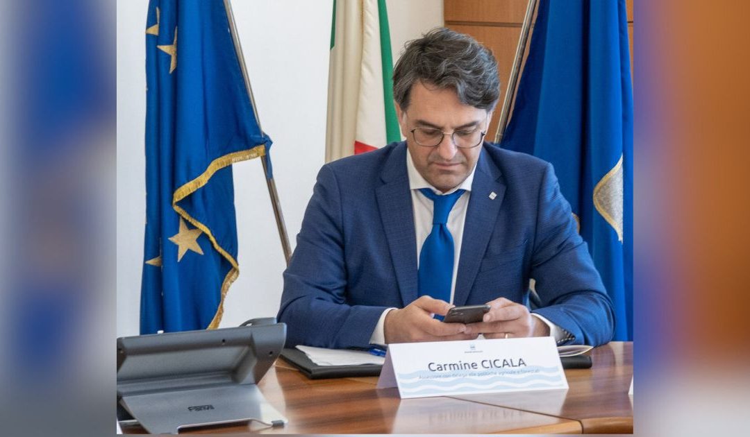 L'assessore regionale alle Politiche Agricole, Alimentari e Forestali Carmine Cicala