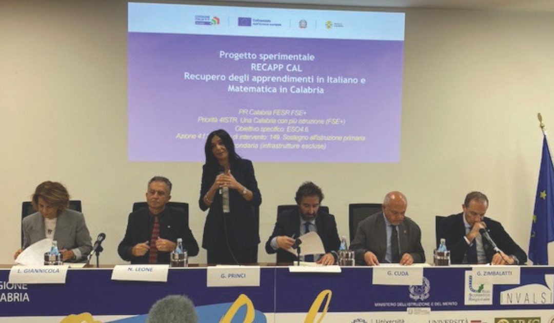La presentazione del progetto Recapp Cal
