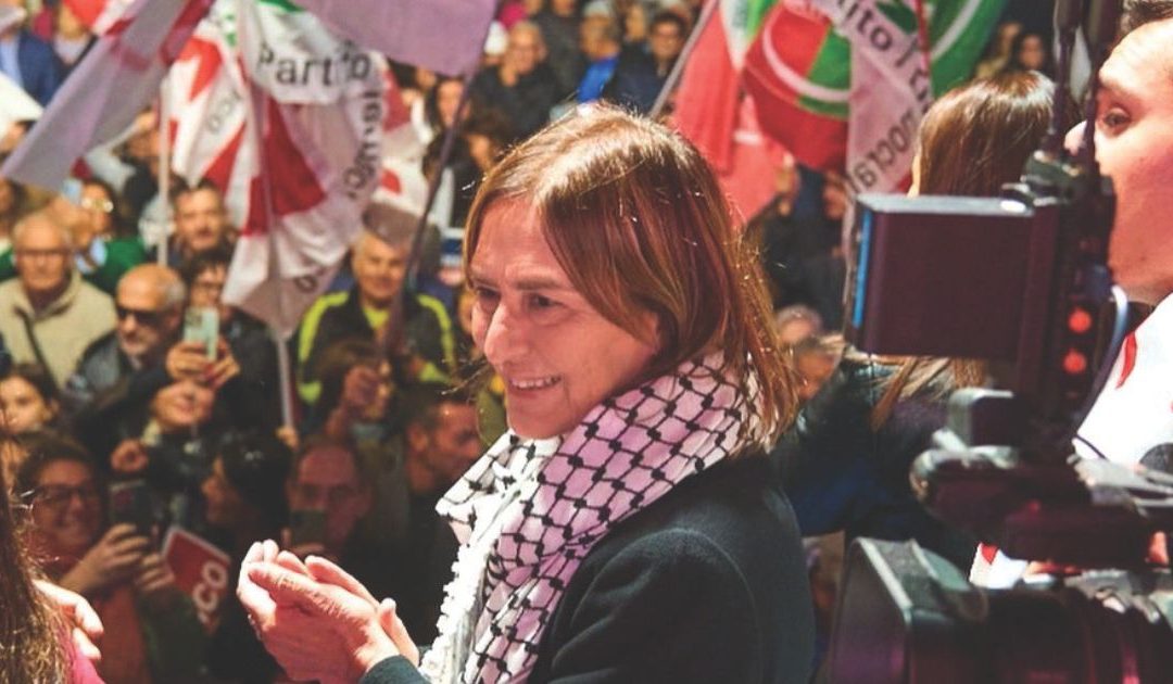 Enza Bruno Bossio in un momento della passata campagna elettorale per le regionali