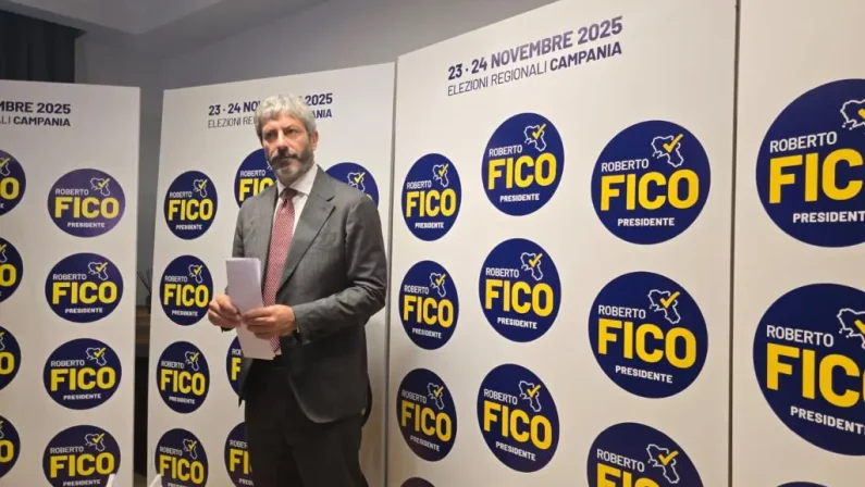 Regionali in Campania, Fico presenta la lista civica “Coalizione forte per battere la destra”