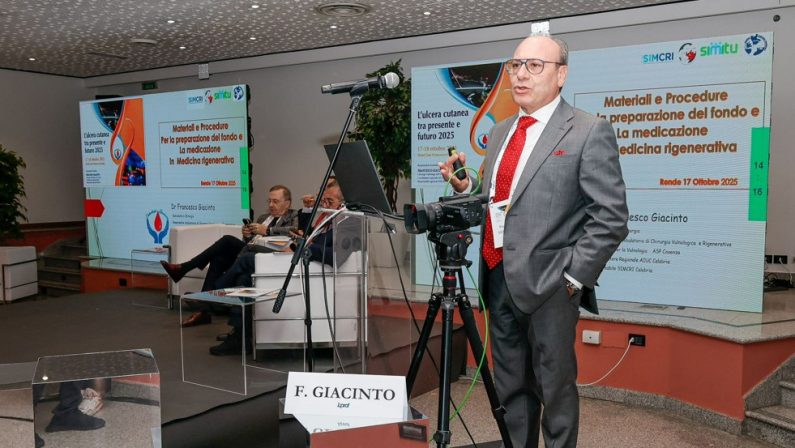A Rende, il congresso nazionale “L’ulcera cutanea tra presente e futuro 2025”