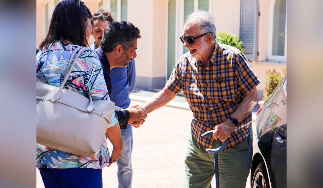 Francis Ford Coppola a Soverato(CZ) al Magna Graecia Film Festival la scorsa estate