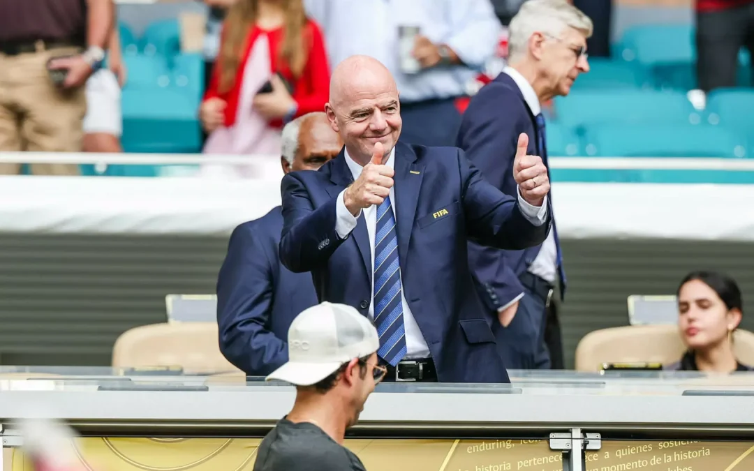 Infantino “La Fifa non risolve problemi politici, ma promuove la pace”