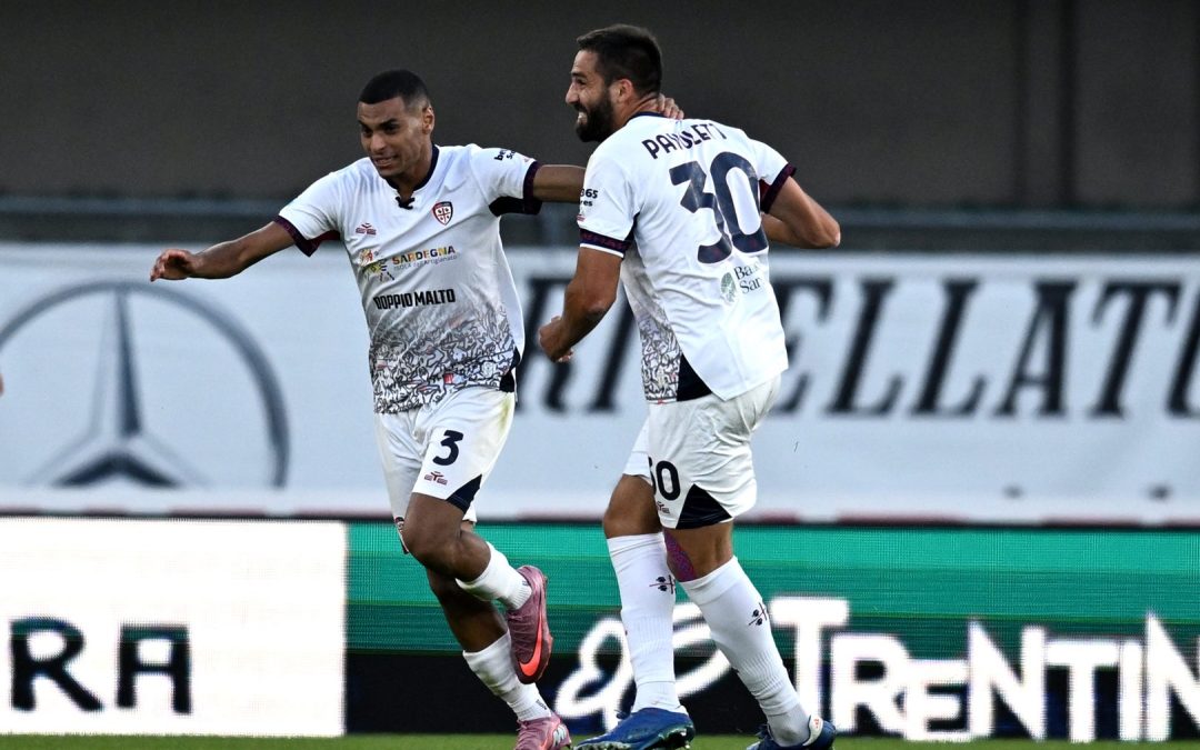 Il Cagliari rimonta il Verona: al Bentegodi finisce 2-2