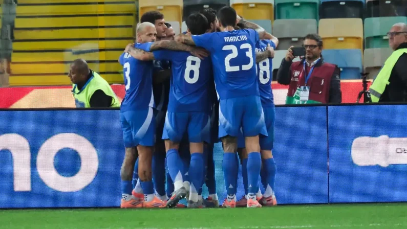 L’Italia batte Israele, 3-0 in un clima spettrale. Azzurri certi dei playoff per i Mondiali