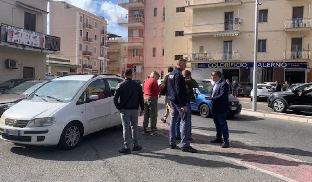 Il luogo dell'accoltellamento