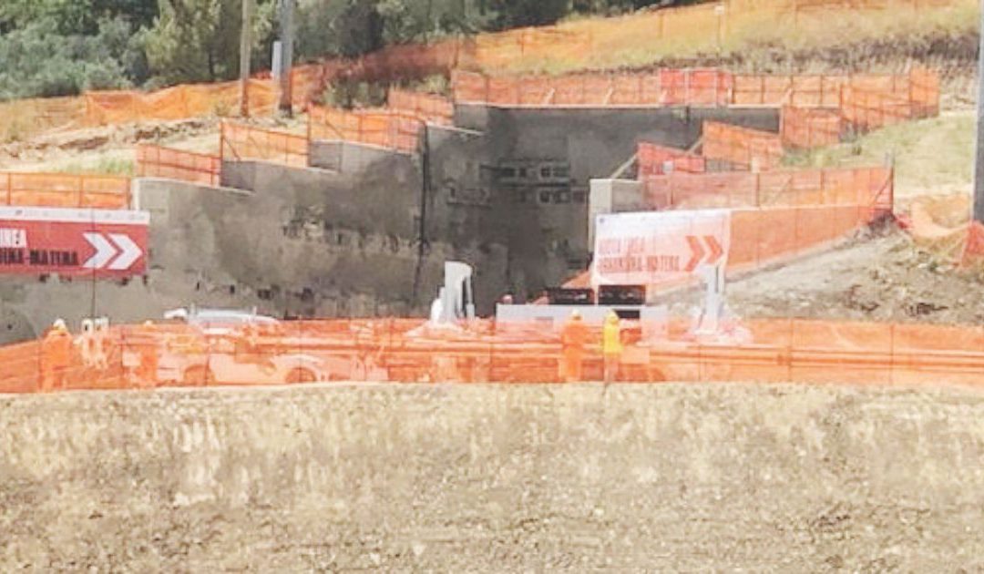 I lavori della nuova linea Matera-Ferrandina