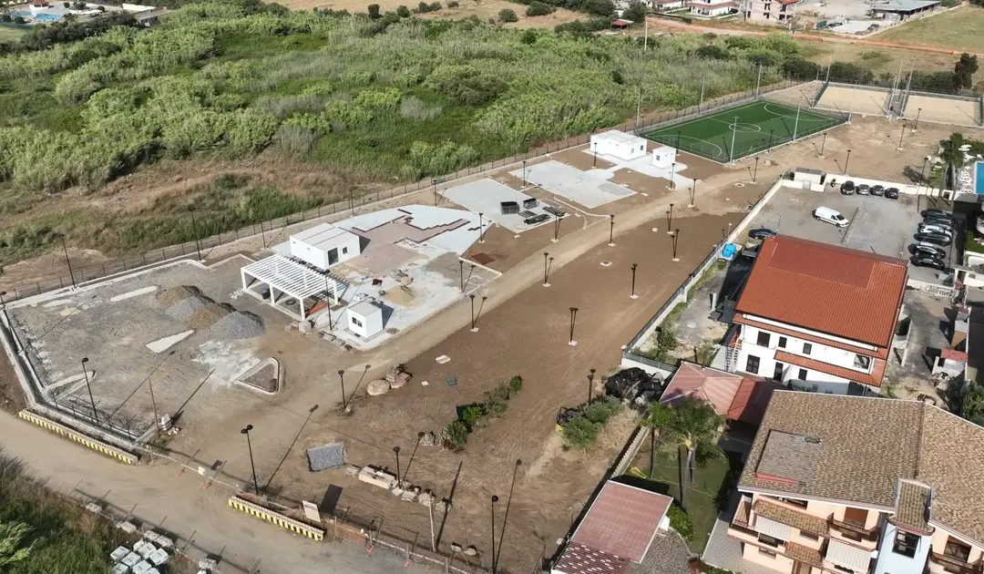 Pizzo, da ex discarica a centro sportivo