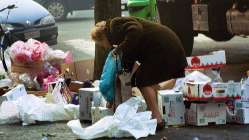 Povertà in Calabria, dati drammatici