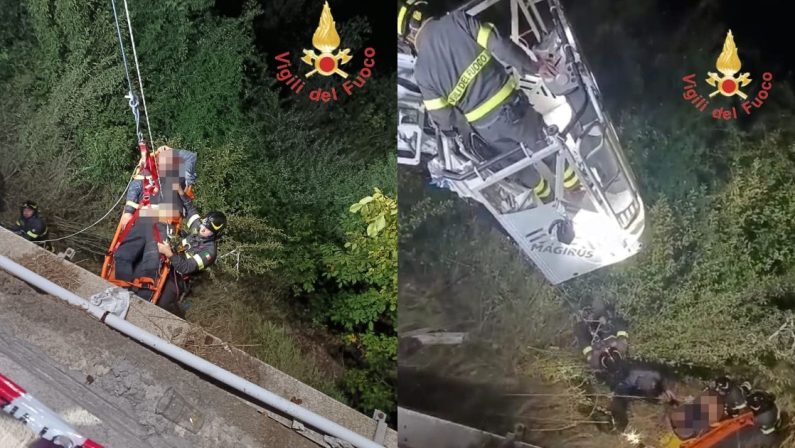 Sagra dell’Uva a Donnici, uomo precipita da un muretto