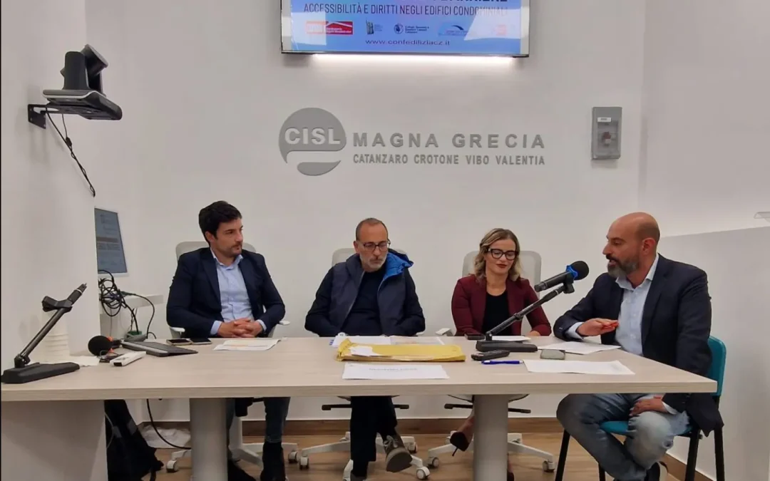 A Catanzaro il seminario “Condominio senza barriere” promosso da Confedilizia