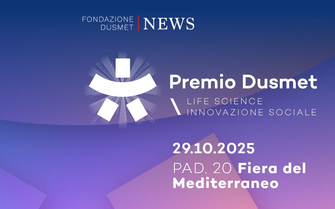 A Palermo la prima edizione del Premio Dusmet – Life Science e Innovazione Sociale