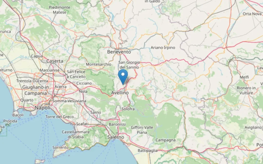 Terremoto in Irpinia, registrata una scossa di magnitudo 4.0