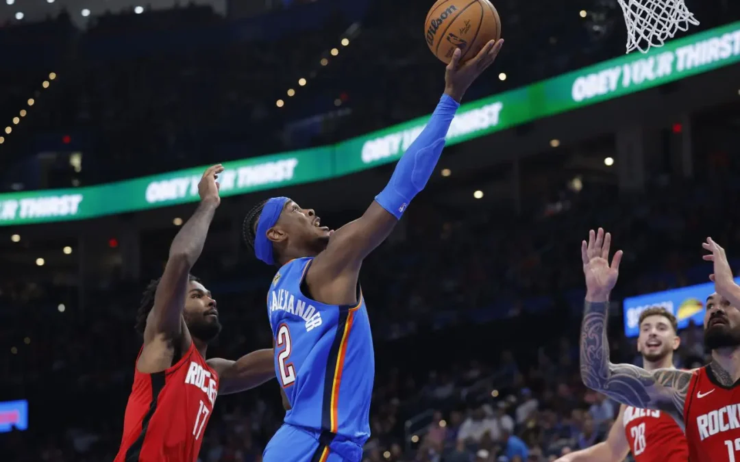 OKC riparte con una vittoria nell’Opening Night Nba, Golden State batte i Lakers