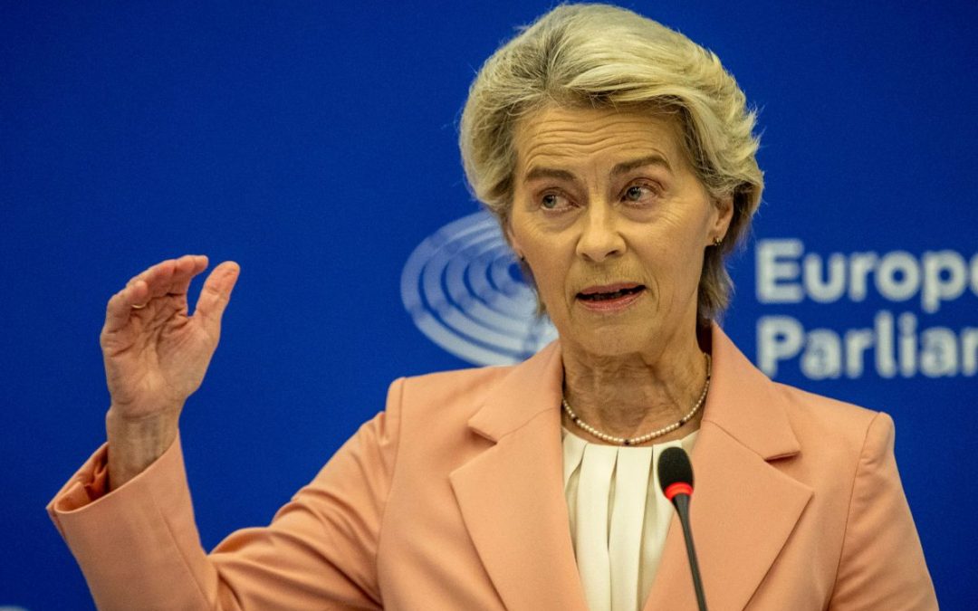 Ucraina, von der Leyen “Proseguiremo il sostegno per tutto il tempo necessario”