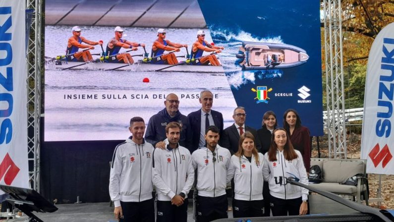 Innovazione e spirito di squadra, accordo tra Suzuki e Federcanottaggio