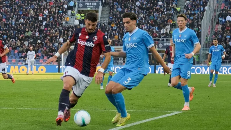 Serie A, il Bologna batte 2-0 il Napoli e spicca il volo