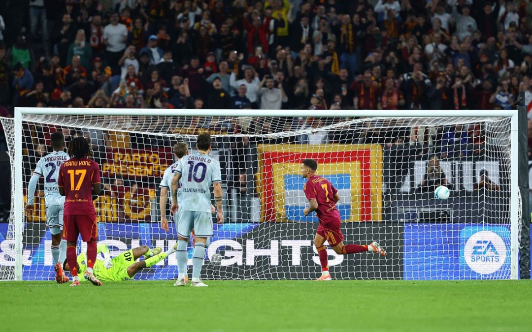 La Roma non sbaglia e vola in vetta: Udinese battuta 2-0