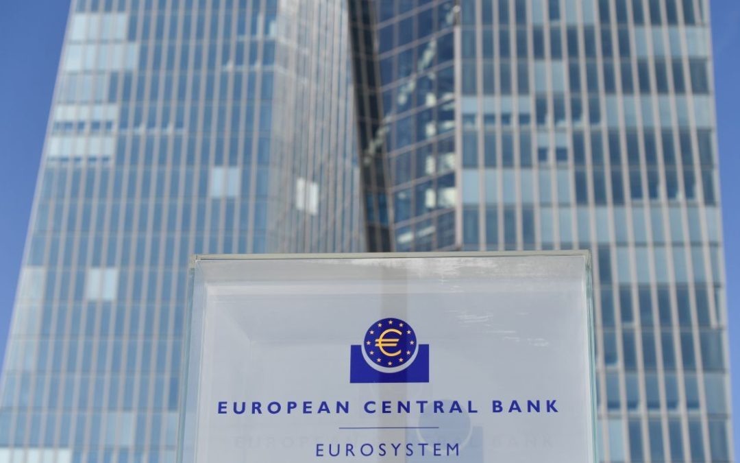Bce, crescita moderata in area euro nel IV trimestre