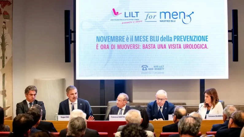 Prevenzione dei tumori maschili, Lilt lancia la campagna “Nastro Blu”