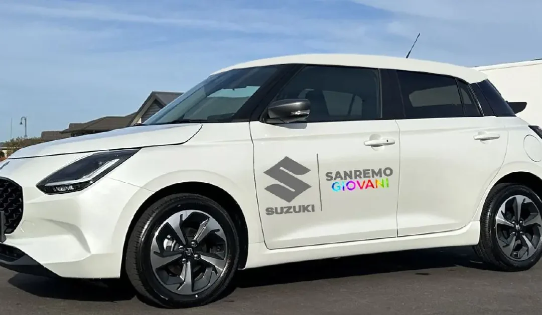 Suzuki è l’auto di Sanremo Giovani