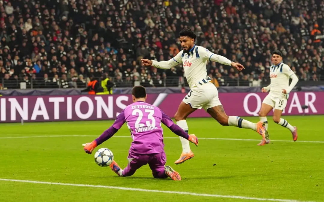 Tris Atalanta a Francoforte, Eintracht travolto 3-0