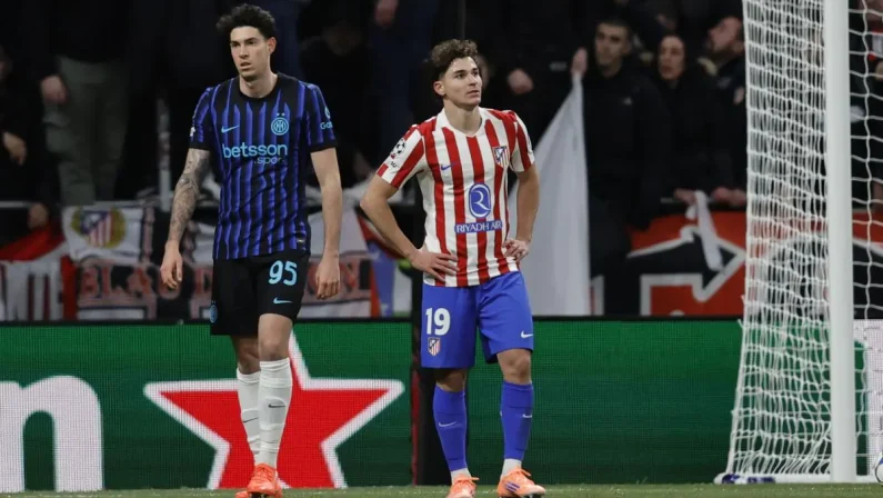 Inter beffata nel recupero in Champions, 2-1 per l’Atletico Madrid