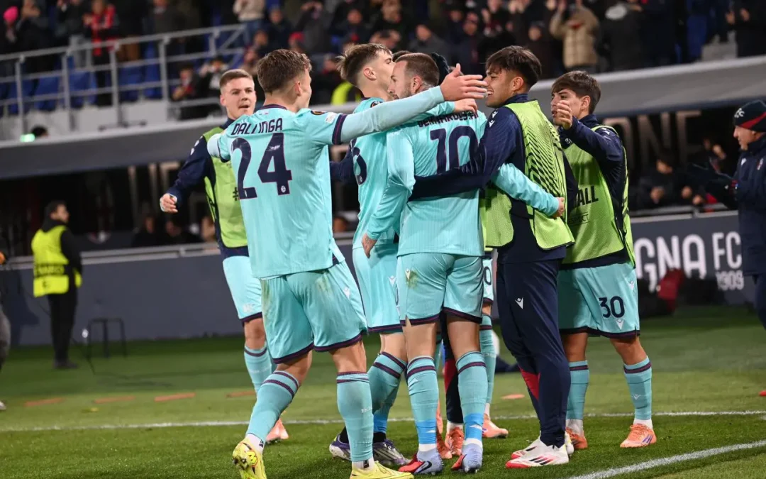 Goleada del Bologna al Dall’Ara, Salisburgo sconfitto 4-1