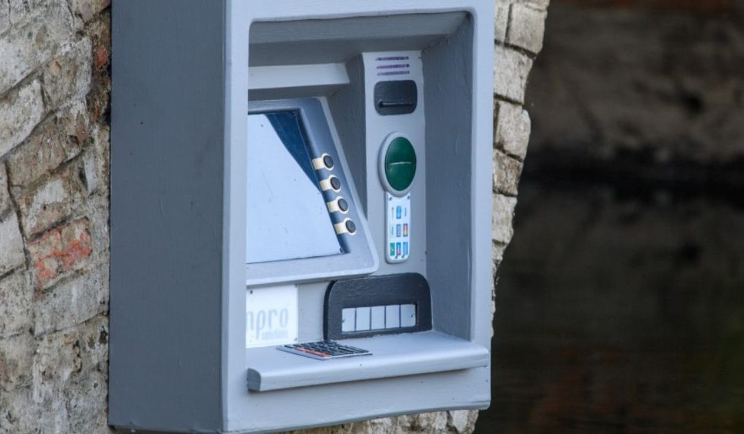 Un terminale bancomat