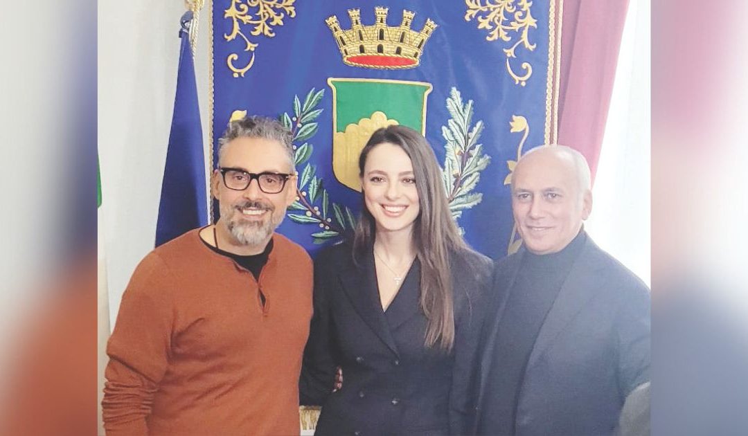 Dario Brunori, Francesca Russo e Franz Caruso
