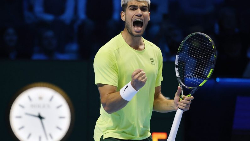 Atp Finals, troppo Alcaraz per Musetti: Lorenzo è eliminato, de Minaur l’avversario di Sinner in semifinale