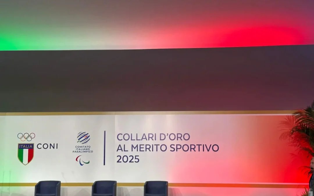 Al Foro Italico la consegna dei Collari d’Oro 2025, Buonfiglio “Sinergia e armonia per continuare a vincere”