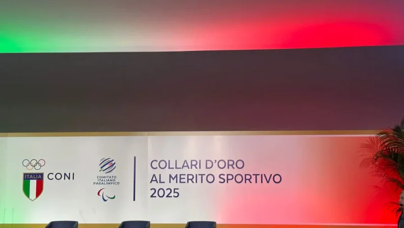 Al Foro Italico la consegna dei Collari d’Oro 2025, Buonfiglio “Sinergia e armonia per continuare a vincere”