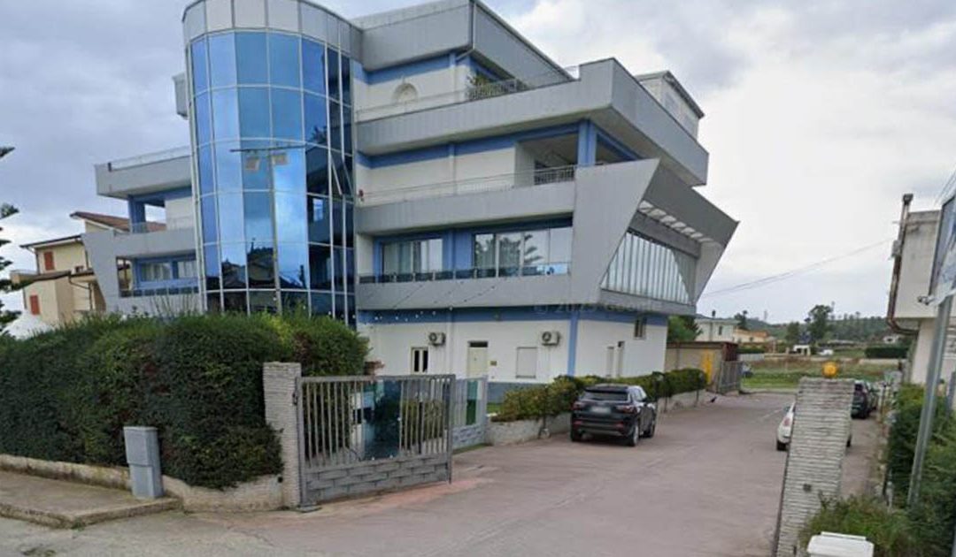 La sede delle società Catering Service e Poseidon a Rocca di Neto