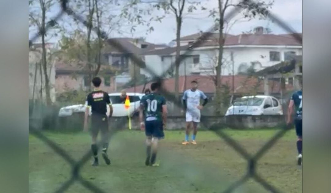 Daspo di 5 anni al calciatore del Francica che ha aggredito l’arbitro