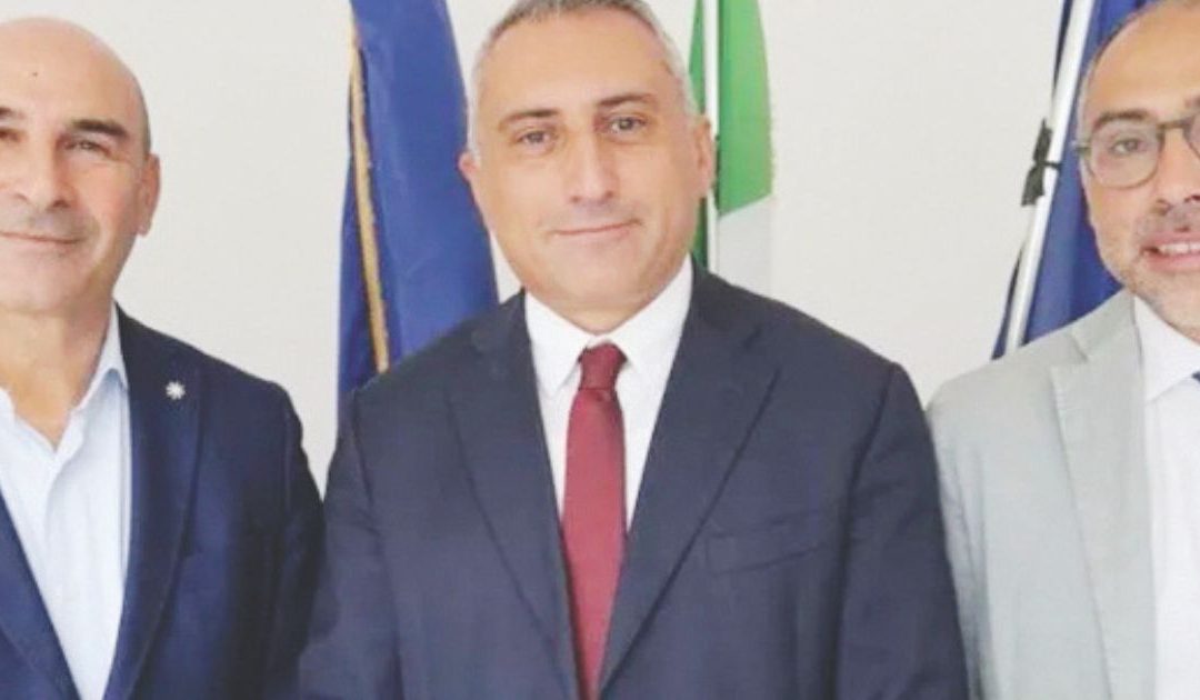 I consiglieri regionali Roberto Cifarelli, Piero Marrese e Piero Lacorazza