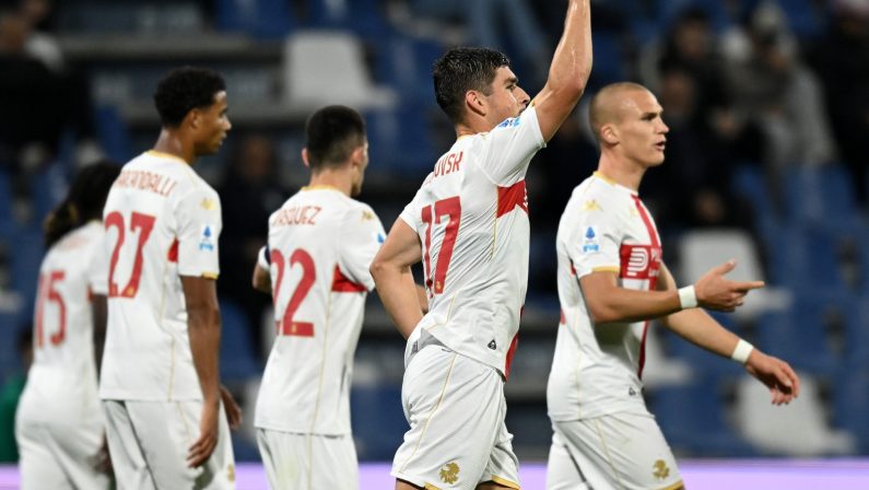 Ostigard regala la prima gioia al Genoa, Sassuolo sconfitto 1-2 al 93′
