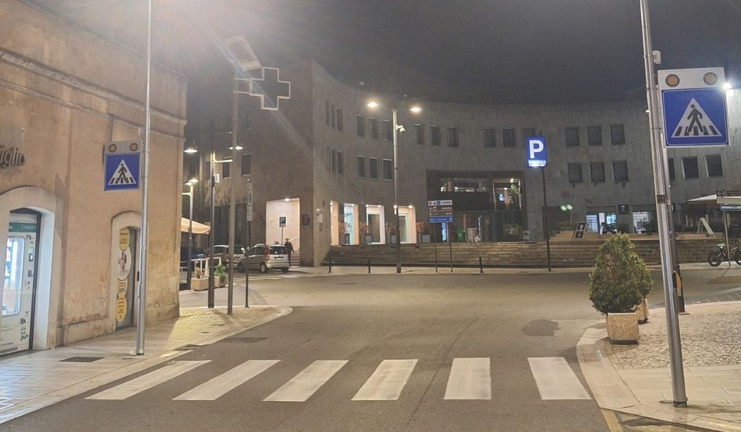 L'attraversamento di Piazza Mulino a Matera