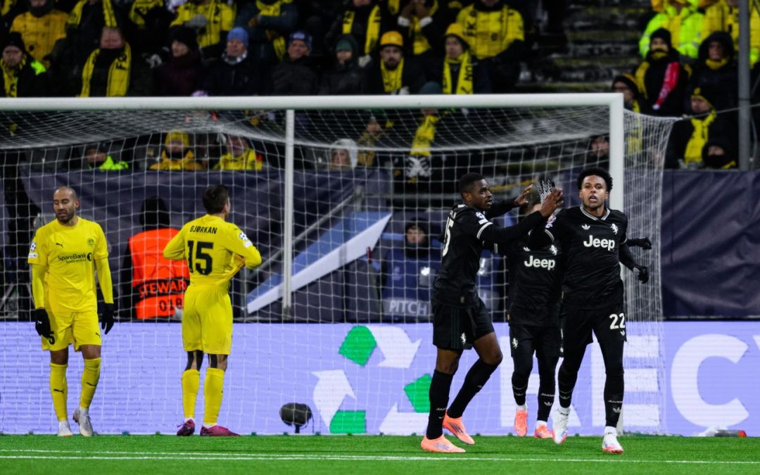 Juventus, vittoria col brivido in Norvegia: batte il Bodo 3-2 e si sblocca in Europa, decisivo David