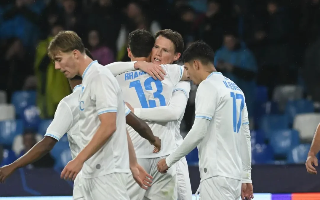 Il Napoli si risolleva anche in Champions, 2-0 al Qarabag
